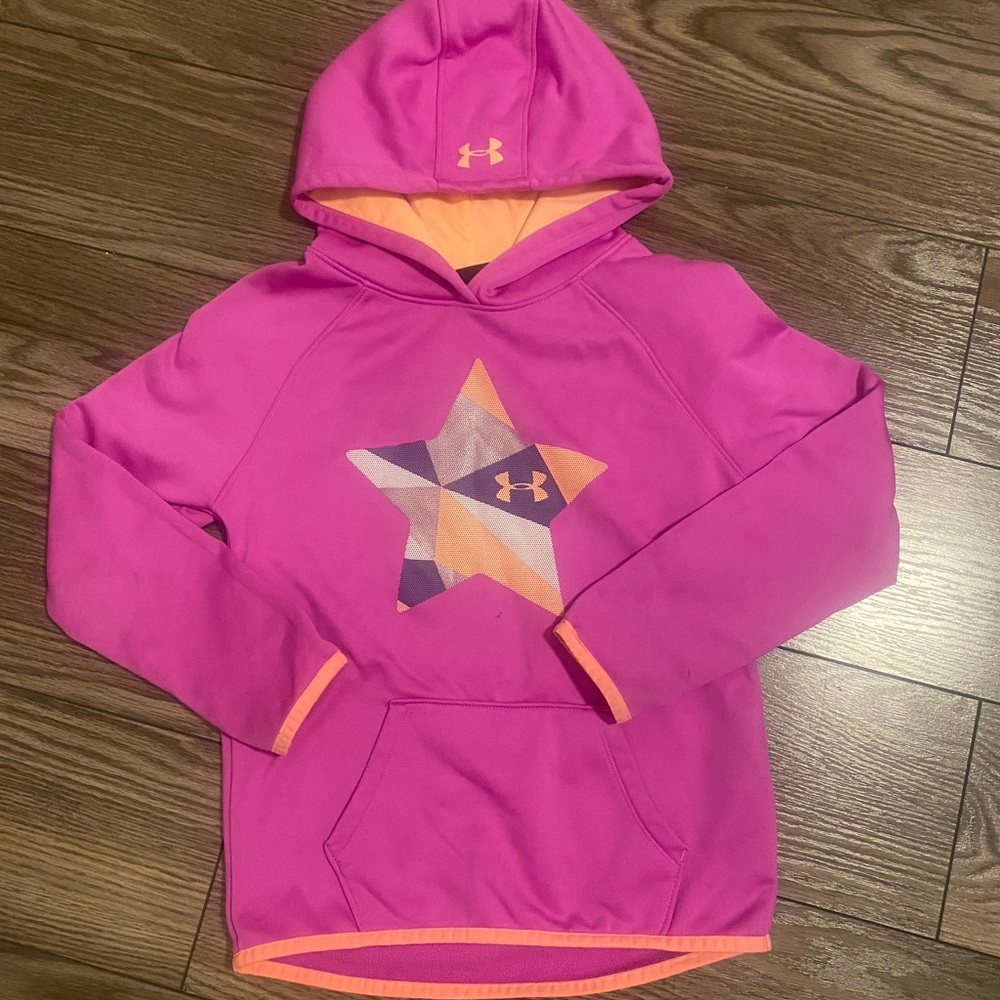 🌟 Girls UNDER ARMOR pull-over hoodie 🌟